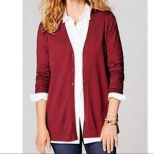 J. Jill Button Up Cardigan